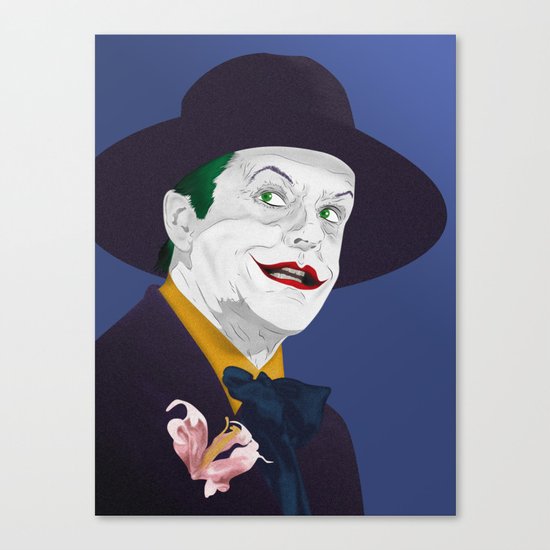 Joker Nicholson Canvas Print