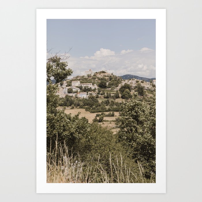 Mountain village south of France | Fine Art Travel Photography Art Print