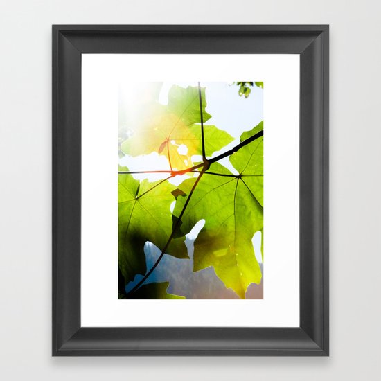 see the light Framed Art Print