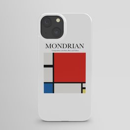 Mondrian - Composition with Red, Blue and Yellow iPhone Case