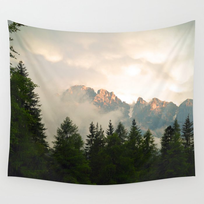 Mountain Escape - Nature Landscape Photography Wall Tapestry