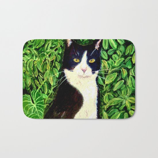 Kitty in the Woods Bath Mat