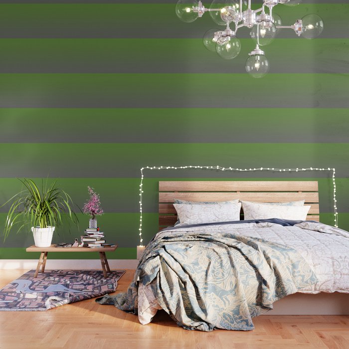 Lime green and grey wallpaper sales
