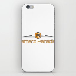 Gamerz Paradise Logo Design iPhone Skin