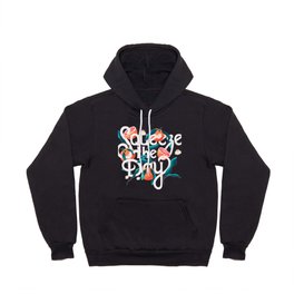 Squeeze The Day Lettering Illustration With Oranges VECTOR Hoody