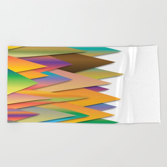 Mountains of Colorcombinations Beach Towel
