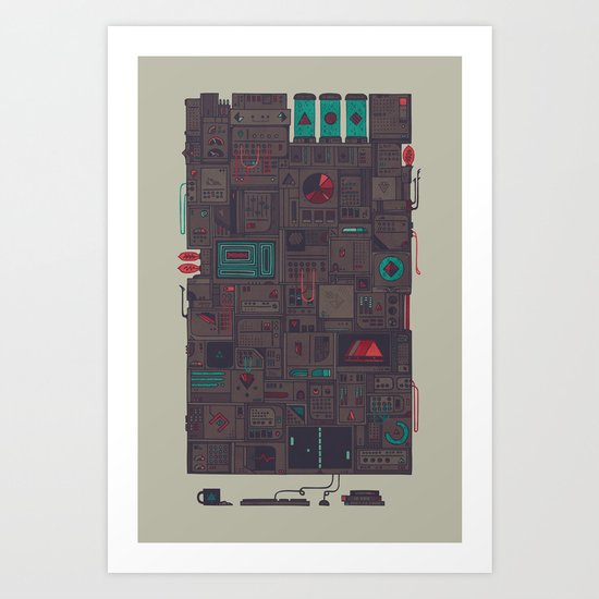 AFK Art Print