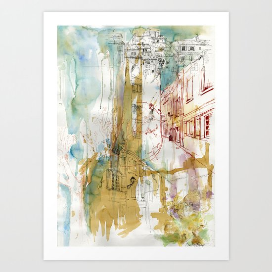 A French Experience Art Print