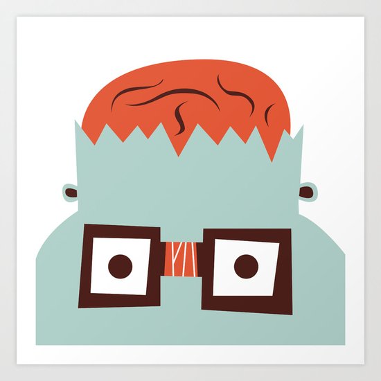 The Monster Club - Monster #4 Art Print