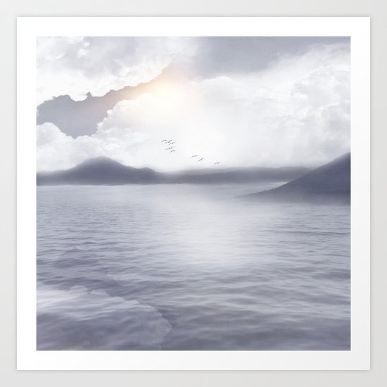 Magic in the Clouds III Art Print