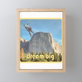 dream big Framed Mini Art Print