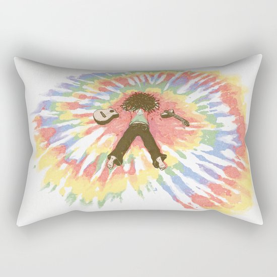 Tie Die Rectangular Pillow