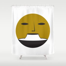Face  Shower Curtain