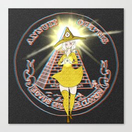Illuminati - The Illuminati Witch Canvas Print