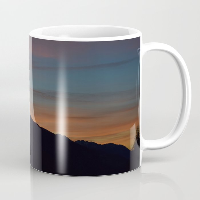 Sunset in the Alps Coffee Mug