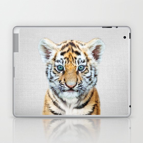 Baby Tiger - Colorful Laptop & iPad Skin