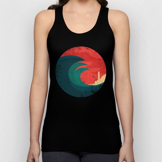 The wild ocean Unisex Tank Top