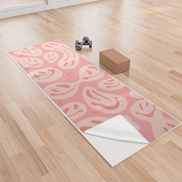 Pinkie Blush Melted Happiness Yoga Towel