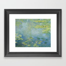 Water lilies by Claude Monet, 1906 Framed Art Print