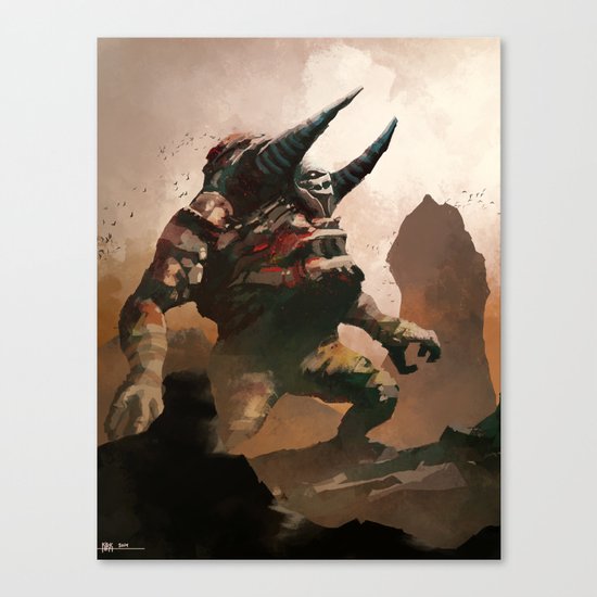 Guardian Canvas Print