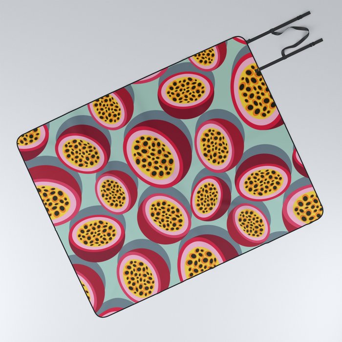 Passion Fruit Picnic Blanket