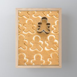 Gingerbread Cookies Framed Mini Art Print