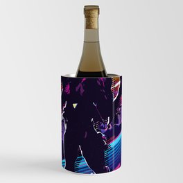Jhin league of legends game 80s palm vintage Wine Chiller