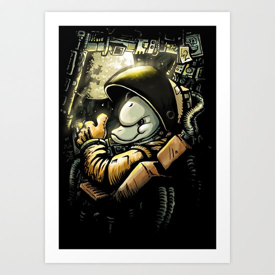 so long and thanks! (colour) Art Print