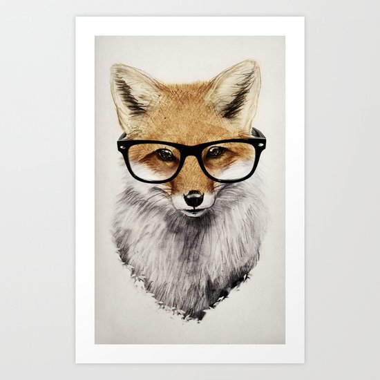 Mr. Fox Art Print