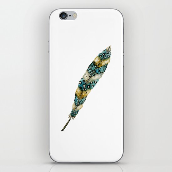 Moonlight Feather iPhone Skin