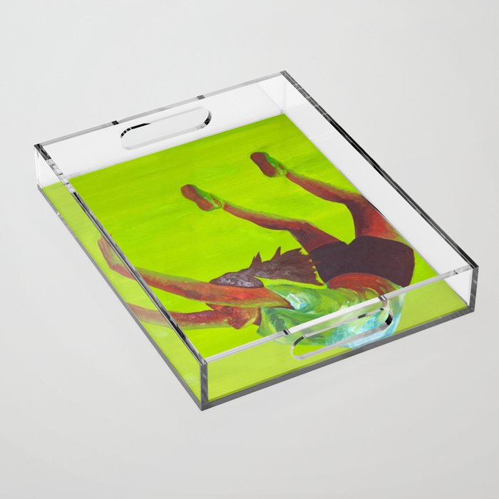 Free Flying Acrylic Tray