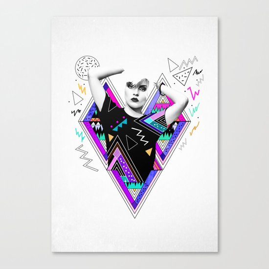 Heart Of Glass - Kris Tate x Ruben Ireland Canvas Print