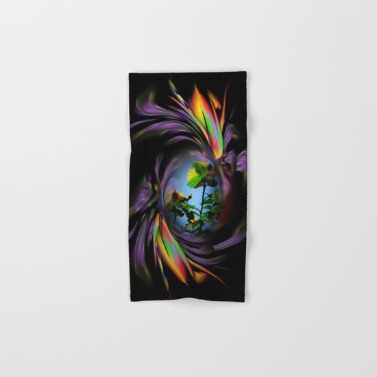 Flowers magic roses 3 Hand & Bath Towel