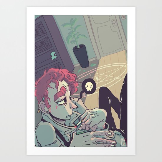 short term memory loss Art Print
