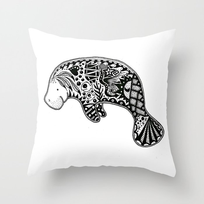 manatee body pillow