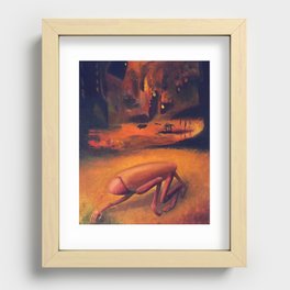 Towards Bethlehem Recessed Framed Print