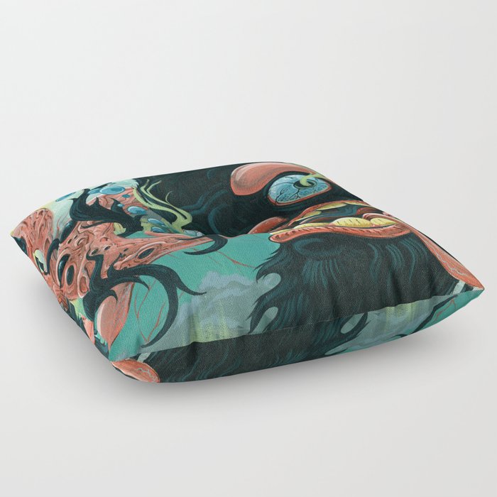 Guardian of the Bubble Pipes of Creation Floor Pillow