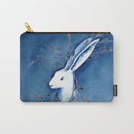 White rabbit Carry-All Pouch