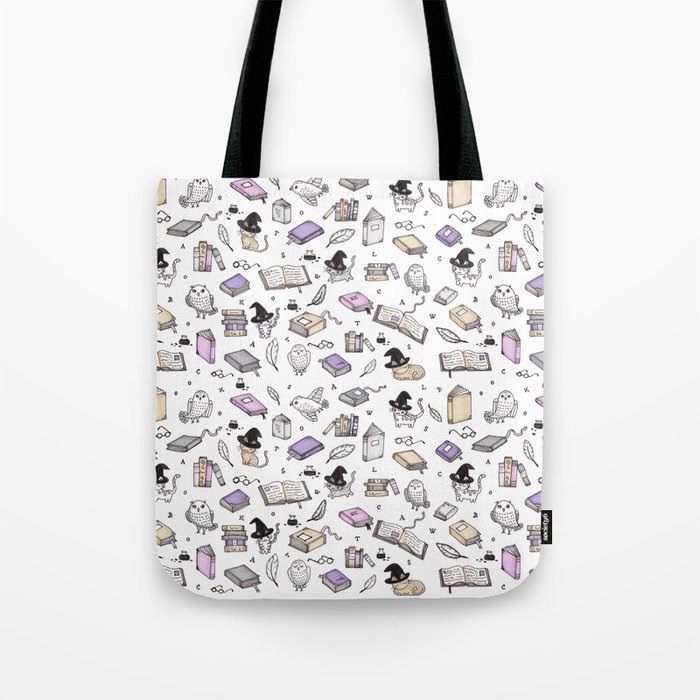 Wizard's Library Tote Bag