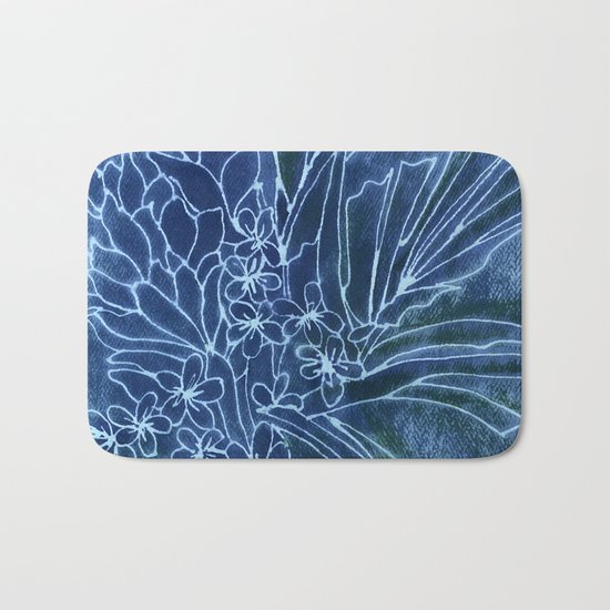 Pretty Dungarees Bath Mat