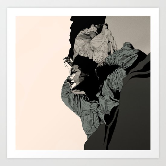 N. Art Print