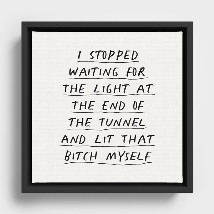 Framed Canvas