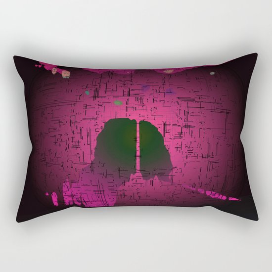 Planetary Mood 6 / Two Inside Doors Rectangular Pillow