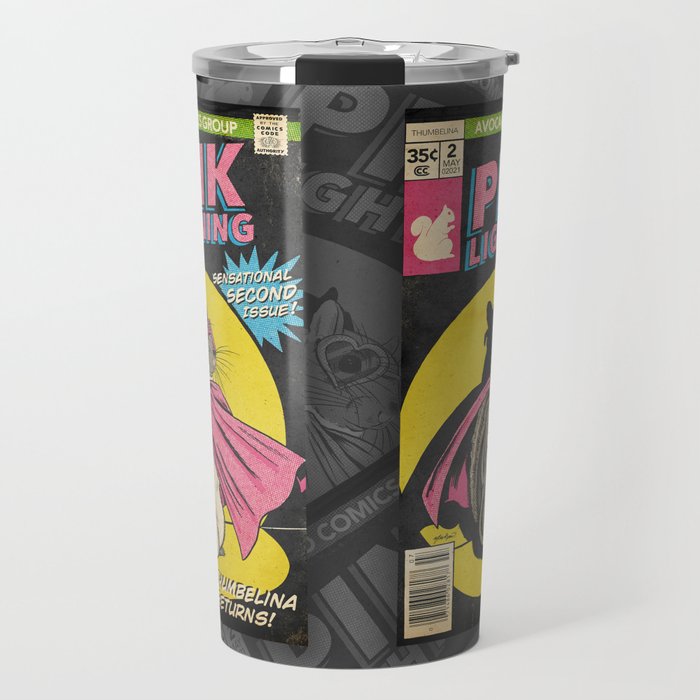 Little Thumbelina Girl: Pink Lightning #2 Travel Mug