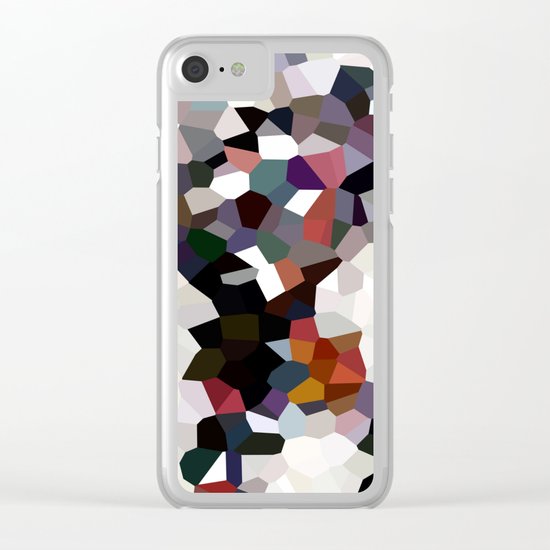 Geometric Anatomy Clear iPhone Case