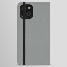 Neutral Gray iPhone Wallet Case