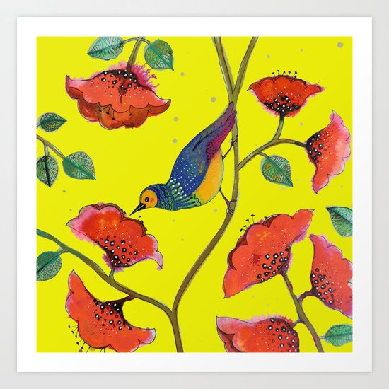 bohobirdie Art Print