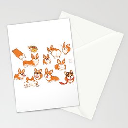 Corgi! Stationery Cards