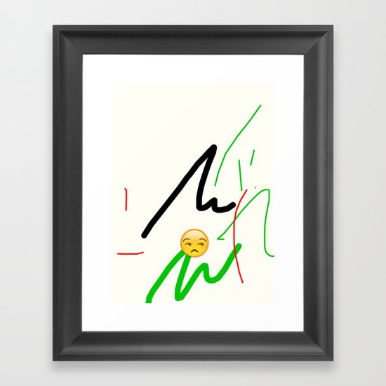 jh Framed Art Print