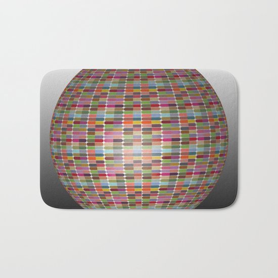 Colorful 3D Ball Bath Mat